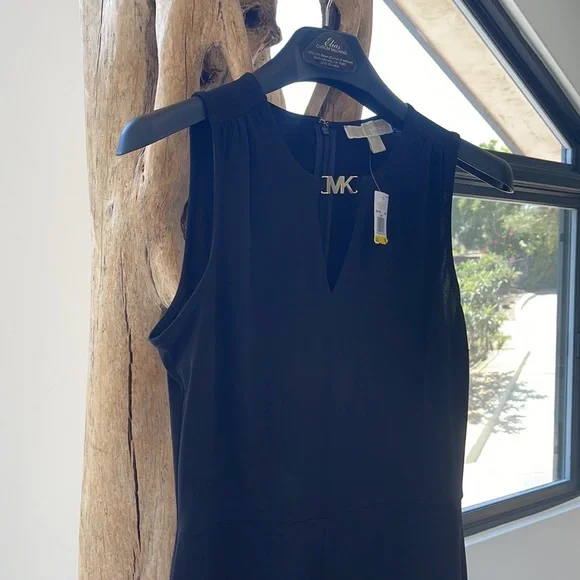 Michael Kors Black Logo Jumpsuit - Picture 7 of 11
